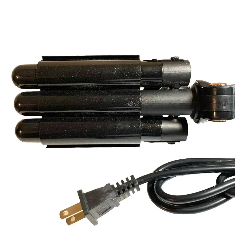 Crasts 2-Barrel Hair Curler Adjustable Temperature with LCD Display Model HC-003